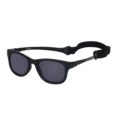 Image of COCOSAND Baby Sunglasses with Strap UV Protection Flexible Square Frame for 0-12 Months Newborn Infant Boys Girls