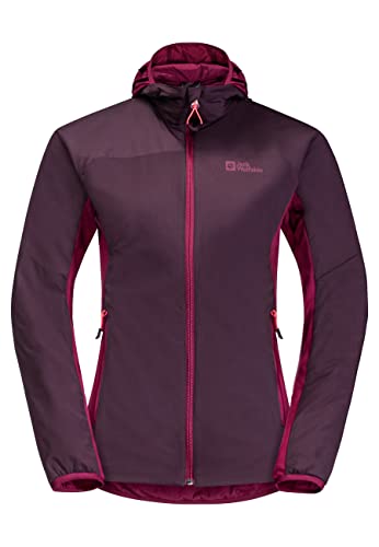 Damen Alpspitze Ins Hoodie Jacke (Größe S lila)