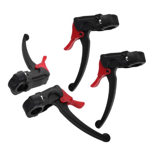 BUTIFULSIC 2組 車椅子ブレーキハンドル 自動ロック機能付き な制動システム対応 交換用パーツ 多機種対応 手動車椅子および移乗用チェア用 簡