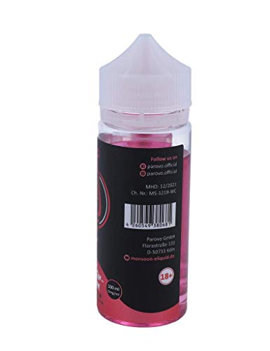 Monsoon Wassermelonen-Crush 0mg/ml 100ml, 10 g – Bild 4