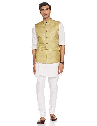 Image of Ethnix by Raymond Ethnix Mens Regular Fit Bundi