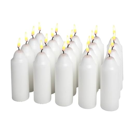 UCO 9-Hour White Candles Candle Lanterns and Emergency Preparedness, 20-Pack, 20 Pack White Candles