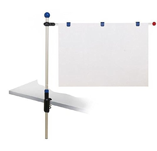 Porte-plans de table MAUL Bleu avec pinces de maintien robustes pour grands formats