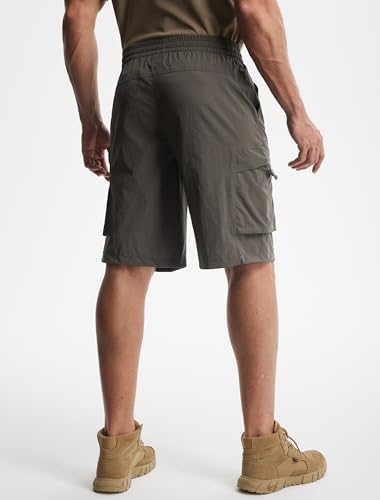Image of Libin Men's Shorts Casual All Day Comfy Quick Dry Lightweight Cargo Hiking Shorts Breathable Outdoor Sports Travel