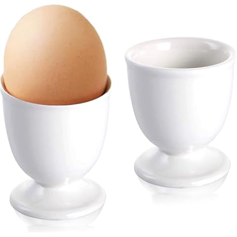 RHAFAYRE Porcelain Egg Holder Set Cover