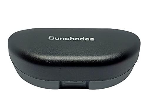 Black Sunshades Large Sunglass Case Protective Hard Box For EyeGlasses and Sunglasses