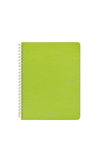 Carnet relié à agrafes Fabriano Ecoqua Original, cahier de notes écologique Citron Vert