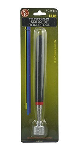 Se 30” Telescoping Magnetic Pick-Up Tool With 15-Lb. Pull Capacity - 8036Tm-New #TOP1