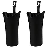 GATHINESS Portaombrelli per Macchina 2 Pezzi in Plastico Nero Riciclabile Facile da Pulire...
