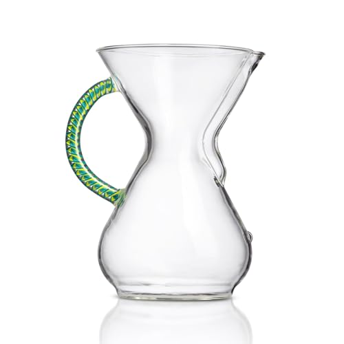 Chemex Twisted Glass Handle 6-Cup in Tropical