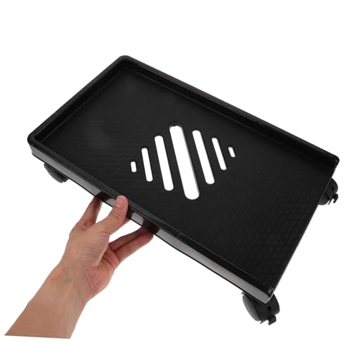 Soporte móvil para torre de CPU NUOBESTY con ruedas, soporte para computadora de escritorio, diseño elegante para uso en oficina y hogar miniatura 6