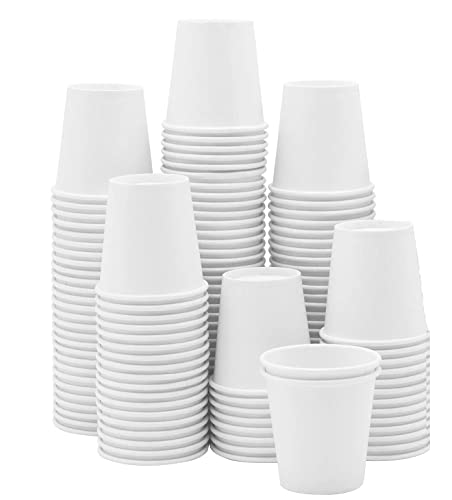 6oz Paper Cups, 50 pcs Pack and 200pcs Pack Single Wall Disposable for Coffee and Tea Premium Quality Cups, Specially Made and Designed for UK, Inspired by Nature (50 Pcs)