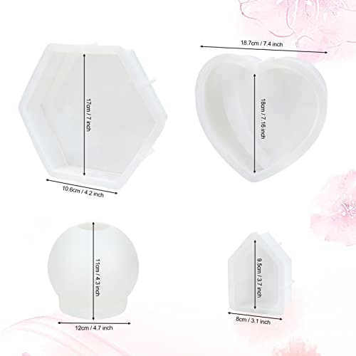 Large Resin Mold, Resin Hexagon Molds, Resin Molds for Flowers Preservation, Resin Art, Resin Casting, DIY Weddings, Valentine's Day Gift