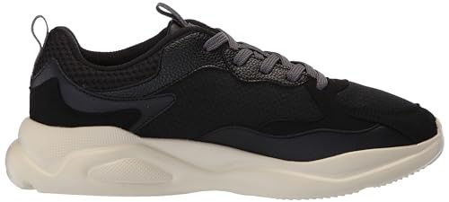 Image of HUGO Mens Running Style Mix Material Sneakers