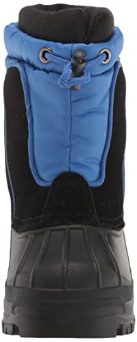 Totes Boys Action-To Kids Snow Boots Toggle Bungee Closure Action Insulated Winter Built For Comfort, Black, 5 Big Kid Us #TOP1