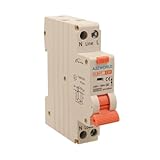 Interrupteur différentiel magnétothermique 10 mA pour zones humides, 20 A C20, RCBO Type A Courbe C, 1 module DIN, 1P+N 6 kA 220 V, série PL8 HT professionnelle