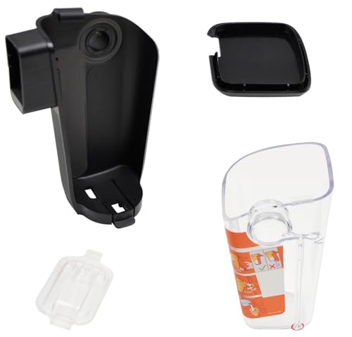 VIOKS Jarra de leche versión C con tapa de repuesto para Phіlips 421945016211 CP1199/01 – Cafetera automática para leche, depósito de leche para cafeteras automáticas LatteGo 2200 3200