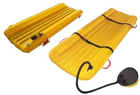 Inflatable Rescue Stretcherulti Function Water Medical Emergency Basket Rescue Stretcherinflatable Stretcher for Aquatic And Land Rescue (Size : Automatic models)