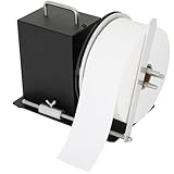 Automatic Label Rewinder Machine,Update Label rewinder Supports 1'/1.5'/3' Core Holder,Max Label Width 4.72' and 2 Way Winding Direction,Rewinding Speed can be Automatically Adjusted with Printer