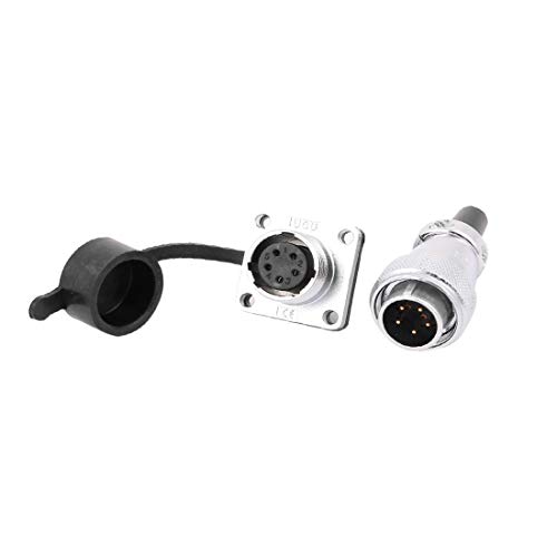 Conector de aviación XA16 AC500V 5A 5 terminales miniatura 1