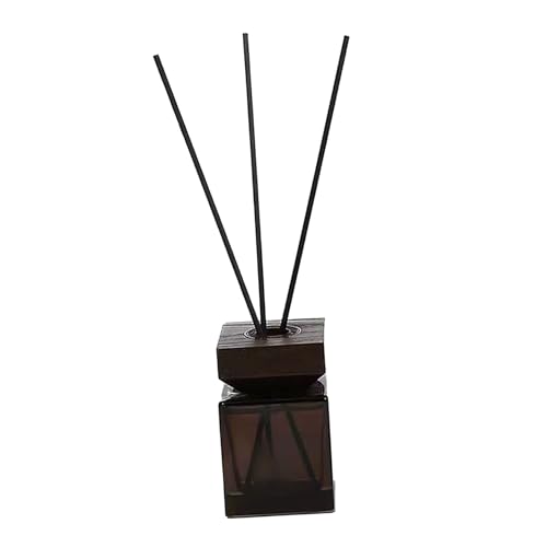 Botella Difusora de Aroma de Vidrio Cuadrada OSALADI 100ml miniatura 1