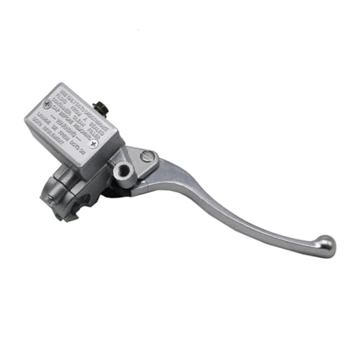 Levier de frein moto universel argent pour réparer un guidon de 22mm