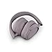 JLab JBuds Lux ANC Wireless Headphones, Mauve, Hybrid Active Noise Cancelling, Customizable Sound, Spatial Audio Compatible, Premium Over-Ear Bluetooth Headset