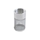 Etersec Dia Schlaucheinlass-Saugsiebfilter, Edelstahl-Wasserpumpenfilter für Gartenbewässerung, Hochdruck-Wasserpumpe, Sprüher und Sanitärsysteme (30 mm)