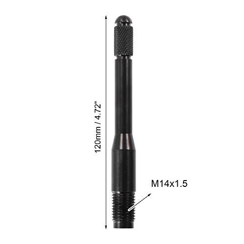Image of ACROPIX M14x1.5 Wheel Alignment Pin Mounting Car Wheel Hanger Rim Stud Bolt Nut Tire Change Guide Tool - Pack of 1 Black