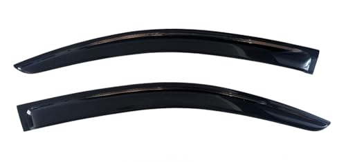 Image of IG Window Visors Fit for 1997-2003 Ford F150 Regular Cab & 2004 F150 Heritage Regular Cab, Out-Channel Rain Guards Vent Wind Deflectors 2PC, 1997-1999 Ford F250 Regular Cab Light Duty (Single Cab)