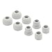 8pcs Grey Replacement Silicone Eartips Earbuds Eargels for Beats by dr dre Powerbeats 2 Wireless Stereo Earphones
