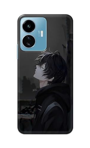 Image of PRINTFIDAA Plastic Printed Hard Back Cover Case For Vivo Iqoo Z6 Lite 5G | Vivo Y77 5G Back Cover (Famous Anime Cartoon Character) -112, Multicolour