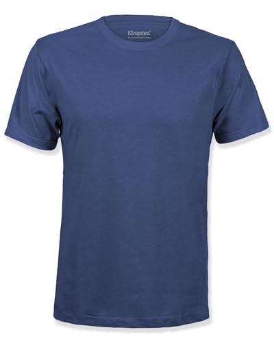 Image of Kingsted T-Shirts for Men Pack - Royally Comfortable - Super Soft Premium Fabric - Well-Crafted Classic Tee