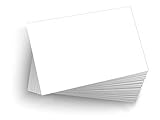 50 Blank 3'x5' Heavy Duty 14pt Index Cards, Postcards