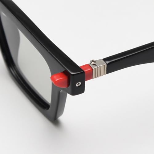 Lunettes de soleil carrées contre l'éblouissement protection UV400 rétro