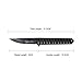 Xiao Lin Outdoor Gentleman's Folding Pocket Knife Military-Grade Double Safety Lock Tactical Gear with Sheath (SDH, X)