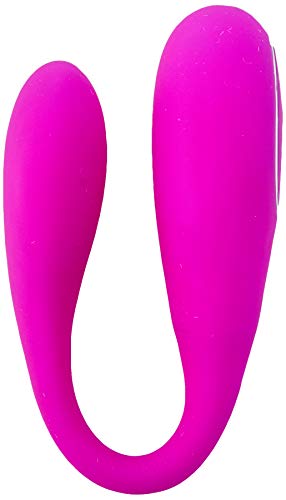 Vibrateur rose profond Pretty Love August 3,1x9,6 cm au design soyeux et premium