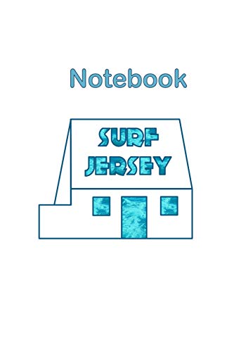 Surf Jersey Channel Islands White House Notebook: Historic heritage iconic landmark in St Ouen's Bay, loved by the surfing community, part of National ... boxes to organise and refer to notes easily.