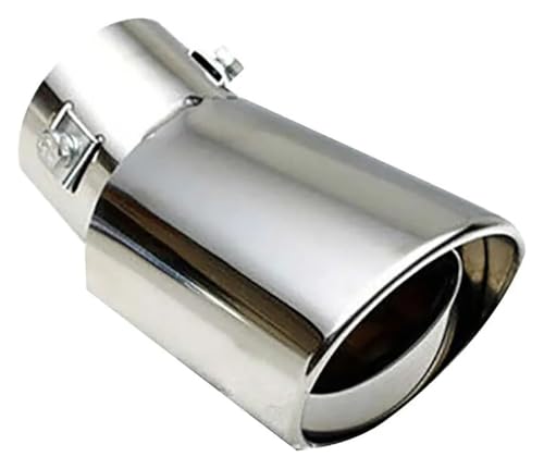 Punta de escape de acero inoxidable para Audi A4 B6 resistente a la corrosión