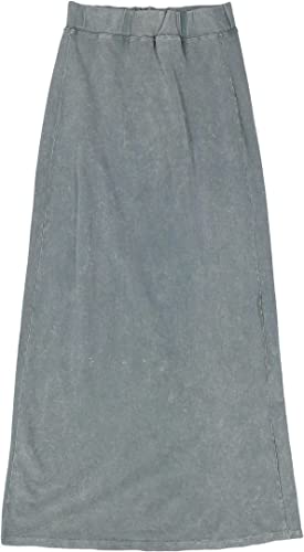 KIKI RIKI Womens Stonewash Maxi Skirt - 41579