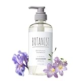 Botanist Japanese Organic & Natural Shampoo for Damaged Hair, Repairing Damage Hair Shampoo with Pump for Women & Men for Split Ends, Sulfate & Silicone Free, Iris & Freesia 490 mL/16.5 fl Oz