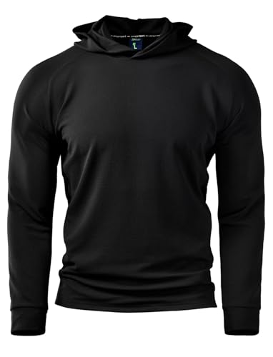 Zengjo Mens Pullover Hoodie Athletic Lightweight Hooded Workout Sweatshirt Moisture Wicking3