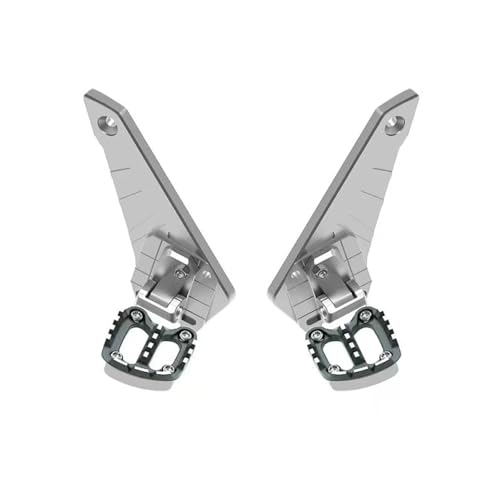 Repose-pieds passager XADV 750 en titane anodisé, confort premium