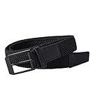 Under Armour Men's Braided Golf Belt, (001) Black / / Black, Large