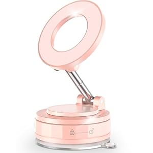 Soporte magnético de teléfono de coche al vacío para Mag-Safe [89 + libras de succión y 3200 gf magnético] 360° ajustable ultra ventosa soporte de teléfono para tu coche, soporte de coche para iPhone