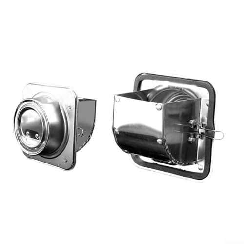 Válvula antiincendios fabricada con acero inoxidable para campanas extractoras, diseñada para seguridad contra incendios y control de humo para soportar sistemas de ventilación efectivos de cocina