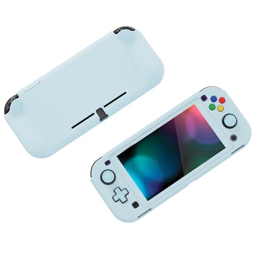 PlayVital ZealProtect Protective Case for Nintendo Switch Lite, Ergomomic Grip Hard Cover - Durable