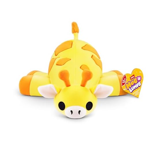 Hug-A-Lumps Medium Gigi by ZURU, Cuddly Squishy Weighted Plush Toy