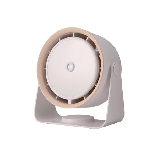 casstaly Sherum Coldeez - Ventilador sin aspas montado en la pared para escritorio, pantalla digital táctil, ventilador de circulación de aire