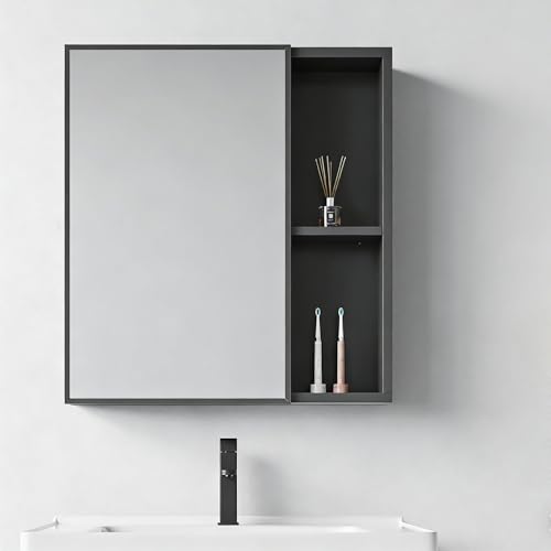 xinxin-home�~���[�L���r�l�b�g �Ǌ|�� ���^ ���ʉ��ϑ� ������ �݂�˒I ���w���[ ���t�� ��t�ȒP �A���~�f�� �h���h�K ���� ���ʏ� �����C �o�X���[�� ������� �ȃX�y�[�X �O���[/�^�I���|���Ȃ�/55*60*10cm